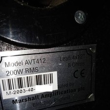 Marshall avt412 lead for sale  Audubon