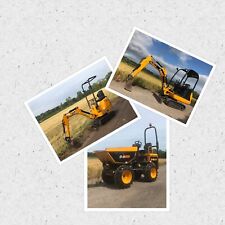 Mini digger dumper for sale  NOTTINGHAM