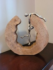 Wood metal sculpture for sale  Marshfield