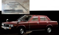 OEM Toyota COROLLA AE70 KE70 TE71 Porta Cromada Moldagem Guarnições Meteorológicas JDM comprar usado  Enviando para Brazil