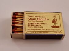 Streichholzschachtel restauran gebraucht kaufen  Buchholz i.d. Nordheide