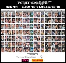 PSL ENHYPEN 6º MINI ÁLBUM DESEJO: LIBERAR ÁLBUM CARTÃO FOTOGRÁFICO JAPÃO POB OFICIAL comprar usado  Enviando para Brazil