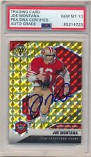 Usado, JOE MONTANA 2021 MOSAICO AMARELO REATIVO AUTÓGRAFO ASSINADO SP PSA 10 GEM ESTADO PERFEITO AUTO comprar usado  Enviando para Brazil