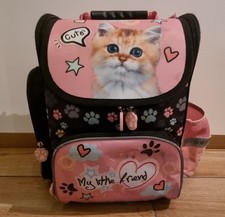 Schulmappe katze mädchen gebraucht kaufen  Nauen