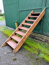 Wooden staircase exterior for sale Wooden staircase exterior for sale  CATTERICK GARRISON