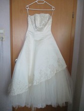 Brautkleid ivory gr gebraucht kaufen  Gnarrenburg