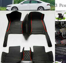Ajuste para Honda Todos os Modelos Luxo Personalizado Tapetes de Chão de Carro Forro de Tapete Frontal e Traseiro comprar usado  Enviando para Brazil