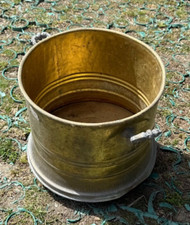 Vaso ottone vintage usato  Napoli