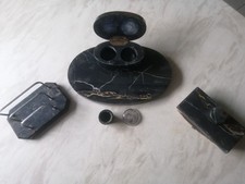 Schreibtischset marmor 1920 gebraucht kaufen  Deutschland