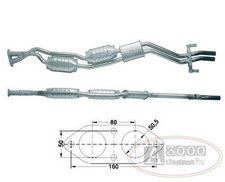 Catalizzatore dfc bmw usato  Italia