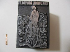 Impressora tipográfica tipo bloco Penny Farthing Columbia bicicleta impressão comprar usado Impressora tipográfica tipo bloco Penny Farthing Columbia bicicleta impressão comprar usado  Enviando para Brazil