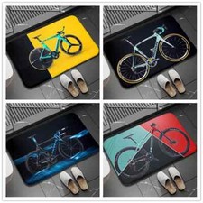  Capacho para motociclistas indoor outdoor impressão bicicleta decoração para casa cozinha quarto , usado comprar usado  Enviando para Brazil