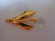 Swarovski flower gold for sale  PUDSEY