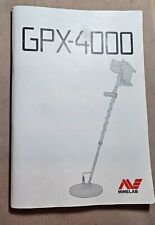Minelab gpx 4000 for sale  Wilsonville