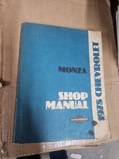 1978 MANUAL DE SERVIÇO CHEVY MONZA LIVRO DE LOJA ORIGINAL, usado comprar usado  Enviando para Brazil