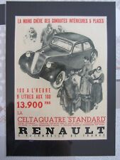 Ancienne réclame magazine d'occasion  Chaillé-les-Marais