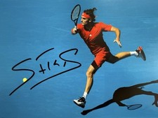 Stefanos Tsitsipas Signed Autograph Photo Foto Tenis ROLAND GARROS tennis 21x30 comprar usado  Enviando para Brazil