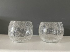 Glass crackle effect for sale  DUDLEY