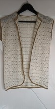 Hand knitted sleeveless for sale  BOURNE