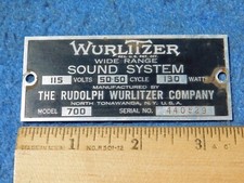 1940 wurlitzer 700 for sale  Napa