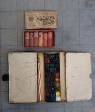 Ancienne boite peinture d'occasion  Sathonay-Camp