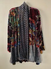 Casaco Johnny Was floral boho veludo burnout quimono espanador tamanho M novo sem etiquetas comprar usado  Enviando para Brazil