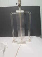 Vintage lucite lamp for sale  Lakeland