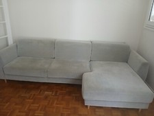 Canapé ikea gris d'occasion  Chatou