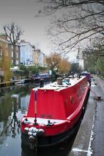 Narrow Boat Regent's Canal Camden Town London England Photograph Picture for sale  READING