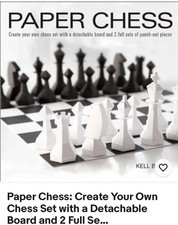 Paper chess create for sale  Kernersville