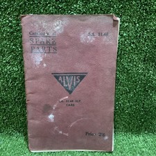 Rare alvis catalogue for sale Rare alvis catalogue for sale  CHELMSFORD