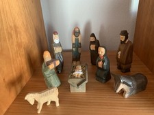 Krippenfiguren holz markenlos gebraucht kaufen  Bad Vilbel