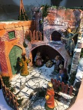 Presepe artigianale base usato  Bari