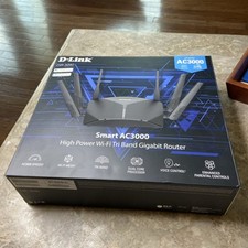 Roteador D-Link Smart AC3000 Alta Potência Wi-Fi Tri Band Gigabit Mesh DIR-3040 comprar usado  Enviando para Brazil