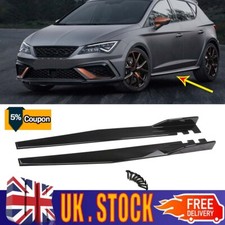 Black side skirts for sale  LEICESTER
