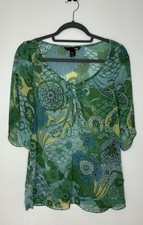 Bluse chiffon grün gebraucht kaufen  München
