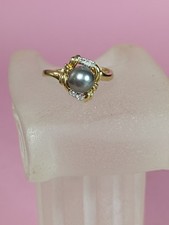 Bague carats perle d'occasion  Nanterre