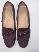 Mocassins Tods Feminino Gommino Roxo Camurça Ameixa Direção UE 41 EUA 10.5 comprar usado Mocassins Tods Feminino Gommino Roxo Camurça Ameixa Direção UE 41 EUA 10.5 comprar usado  Enviando para Brazil