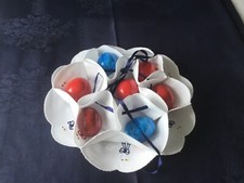 Eierkorb stoff gänsedekor gebraucht kaufen  Ennepetal