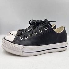 Damskie czarne skórzane trampki Converse Platform rozmiar 41 na sprzedaż  PL