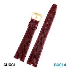 Pulseira de couro vermelha original 3400M Gucci 18MM, com fivela Gucci original 14mm. comprar usado Pulseira de couro vermelha original 3400M Gucci 18MM, com fivela Gucci original 14mm. comprar usado  Enviando para Brazil