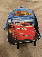 Mochila Disney Pixar CARS nova mochila de rolo Lightnining McQueen comprar usado  Enviando para Brazil
