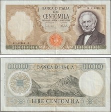 100000 lire 1974 usato  Polcenigo