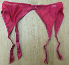Pink mesh suspender for sale  MILTON KEYNES
