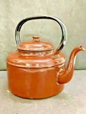 CHALEIRA/POTE ANTIGO VINTAGE RARO EXCLUSIVO PORCELANA ESMALTE FERRO, TCHECOSLOVÁQUIA comprar usado  Enviando para Brazil