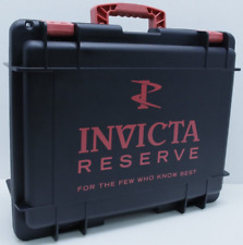 Invicta Reserve Preto 15 Slot Protetor Impermeável Armazenamento Rígido Caixa de Relógio, usado comprar usado  Enviando para Brazil