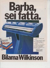 Advertising pubblicità wilkin usato  Solbiate Arno