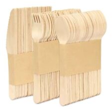 Disposable wooden cutlery for sale  LEICESTER