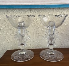 Stunning glass candlestick for sale  Harrison