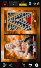 Cody Rhodes 25cc/25 Legendary Booklet SummerSlam 2025 WWE Topps Slam Digital comprar usado  Enviando para Brazil